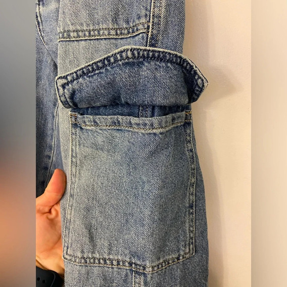 PISTOLA Josephine High Rise Tapered Jeans in Paradigm Blue Size 29 - Picture 7 of 11